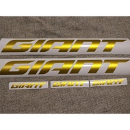Stickers Stickers~giant diy Road Mountain Bike Frame giant Lower Tube Stickers Stickers Decals Decoration Color Change logo