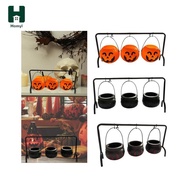 Homyl Halloween Witch Bucket Ornament Candy Bucket Placement Tableware Bucket for Halloween Decor Ac