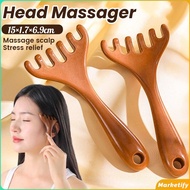 MK 6-Claws Head Massager Meridian Dredging Head Scalp Massager Scraper Massage Comb