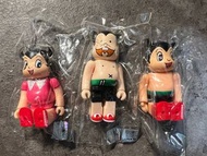 Bearbrick 100% 小飛俠 阿童木（無咭）