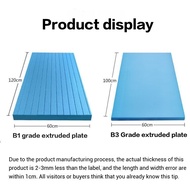 123456Cm xps Squeeze Plastic Board Fireproof Heat Insulation Board Heat Insulation Foam Board Floor 