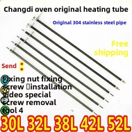 *⛔Changdi Electric Oven 30L32L38L42L52L Stainless Steel Heating Tube Heating Tube CKF25B/3032GS