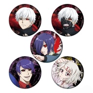 Tokyo Ghoul Anime Costumes Badges Pins ‌Kirishima Touka Kaneki Ken Women Brooch Cartoon Cosplay Broo