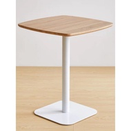 DELICATO โต๊ะกาแฟทรงเหลี่ยม รุ่น LEYLEY ขนาด 60x60x75 ซม. สีขาว