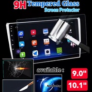 Car Android Player Tempered Glass Screen Protector 9" 10" TPU glass 9H myvi bezza alza axia city mohawk civic saga baru