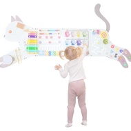 Cat Activity Wall Busy Board Panels, Toddler Learning Activity Center