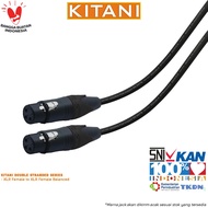 Kitani Kitani | XLR to XLR Balanced Audio Cable - Code: (KITANI, GP, XLR FE - XLR FE)