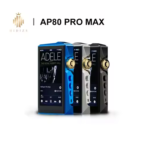 HIDIZS AP80 PRO MAX All-in-One Streaming Music Player Hi-Res Audio dual ES9219C DAC chips MQA 16X 3.