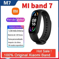 【SmartWatch M7 Watch】Mi Band 7 smart watch with Bluetooth 4.0 Smartband Heart Monitor Pressure PK M6