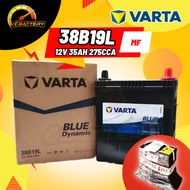 [ 38B19L NS40ZL  Varta ] Blue Car Battery Bateri Kereta | Perodua Axia Myvi Bezza Toyota Avanza, Hon