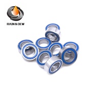 1PCS High Durability R168 2RS Bearing 6.35x9.525x3.175mm Blue Rubber Sealed Chrome Steel for Precisi