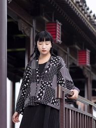 日式和風 波點系帶漢元素羽織道袍