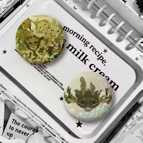 Singer Yaelokre Origins Laser Badge Applicable For Backpack Clothes Hats Decor Creative Accessories