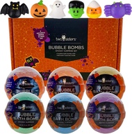 ▶$1 Shop Coupon◀  Spooky Bubble Bath Bombs for Kids with SurP.R.Ise Halloween Squishy Toys Inside by