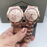 FOSSIL Couple Watch Original Pawnable Stainless FOSSIL Watch For Women FOSSIL Watch For Men Original