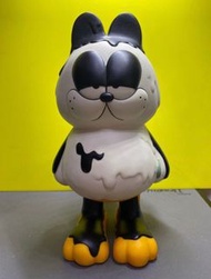 Garfield x Panda Garfield Paint Figure 加菲貓x聾貓8吋糖膠公仔