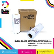 ♙❇DUPLO DRG20 COMPATIBLE MASTER ROLL B4 BOX OF 2