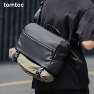Tomtoc Messenger Bag Large Capacity Messenger Bag Chest Bag Men's Bag Suitable for MacBook Pro47cm T