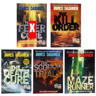 【MaryamBOOKS LIVE 12PM】 Maze Runner Trilogy Collection James Dashner 4 Books Set