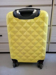 二手 日本旅遊購入 20吋 黃色行李箱