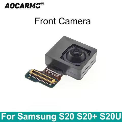 Aocarmo For Samsung Galaxy S20 S20+ 5G Plus S20Plus S20U Ultra S20FE FE Front Face Camera Module Fle