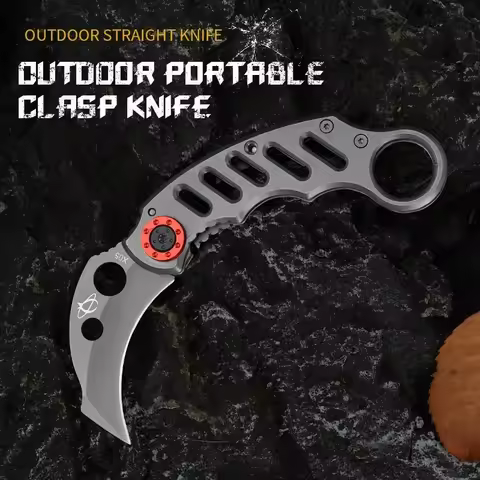 Fold outdoor knife handles Play knife Tactical knife