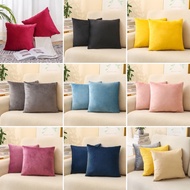 Suede sofa cushion cover 30x30 40x40 45x45 50x50 60x60 plain premium suede cushion seat cushion inse