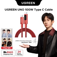 【Jackson Yee's Pick】UGREEN Uno 100W Type C Fast Charging Cable E-Marker compatible for iPhone 16/15 