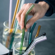 15/18cm Environmentally Friendly Drinking Straw for Milkshakes Milkshakes Tea Juice Cocktails, Reusa