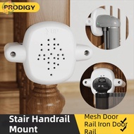 PEWANYMX 2Pcs Universal Banister Adapter Kit, Pressure Mounted Retractable Baby Gate Banister Adapte