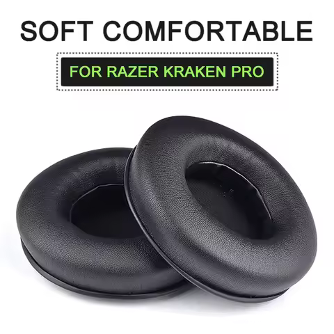 Replacement Ear Pads For Razer Kraken Pro 2015 7.1 USB Headphones Earpads