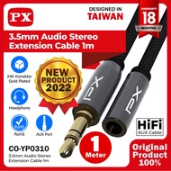 3.5mm Male to Female Audio Aux Extension Cable 1 M PX CO-YP0310
