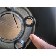 spare tyre BMW E60 5 series pcd 120