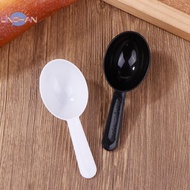 [LinshanS] 10Pcs Black White Measuring Teaspoon Scoop Plastic 7g 15ml Measuring Spoons Milk Powder S
