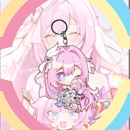 GANTUNGAN Honkai Impact Elysia Herrschers Keychain - HI3 - Key Chain - Souvenir - Anime - Keychain -
