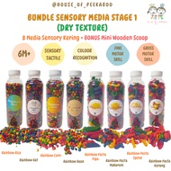 HoPe - Dried Sensory Media Bundle/ Grain Sensory Media/ Sensory Play Media/ Sensory Play Package