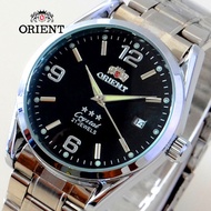 Orient นาฬิกาข้อมือผู้ชายระบบ Automatic พร้อมสายสแตนเลส 21 JEWELS Dress Watch