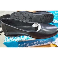 JOLIE ASHLEY Camila Black Shoes Casual Slip-On Synthetic Rubber Sole Shoes