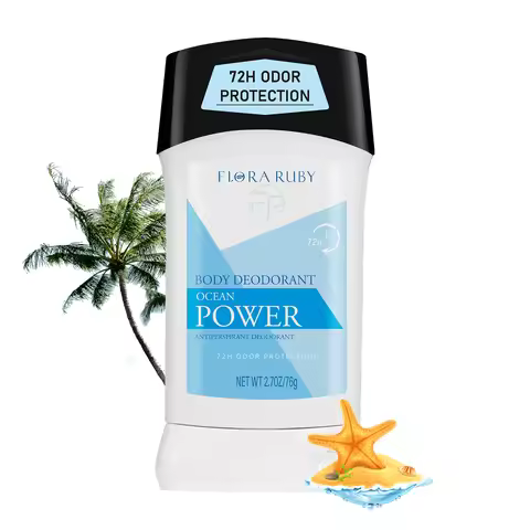 Anti Odor Body Deodorant Natural Underarm Deodorant Stick Ocean Refreshing Antiperspirant Cream Port