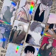 GONUUWGL 10/55 Pcs คืนโดยทะเล โปสการ์ดกลางคืนริมทะเล กระดาษสำหรับตกแต่ง Yeo taeju Kim euihyun บัตร Y