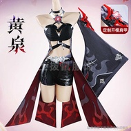 Red & Yellow Spring Anime Cosplay Outfit for Girls