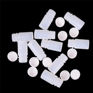 [fashionstore1] 10X 10ml Plastic Reagent Bottles Medicine Sample Vials Liquid Holder Useful Tool [sg]