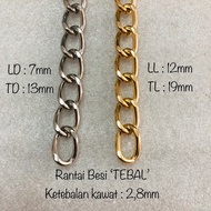 Iron bag chain iron chain/ thick iron chain/ per meter