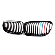 E90 LCI glossy M Color single-line Front kidney grille for bmw  3-series E90 2008-2011 M sport Front bumper Grill