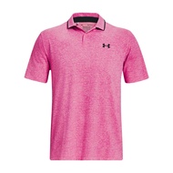 Under Armour Mens UA Iso-Chill Polo (Pink Shock) 1377364-683