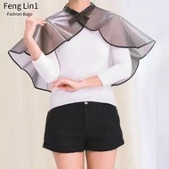 FENGLING Shampoo Capes, Professional Waterproof Hair Dying Apron,  Beauty Salon Cape