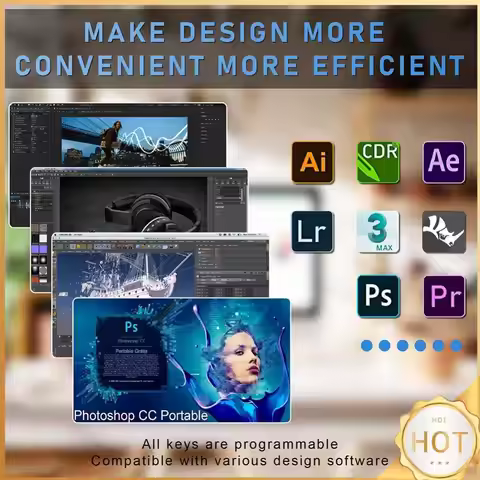 3 Key 1 Knob/4 Key Mini Mechanical BT Keyboard RGB Wired USB Mechanical Macropad Red Switches for Ga