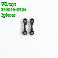 2pcs WLtoys244016-3324 RC Car Spare Parts Steering Rod