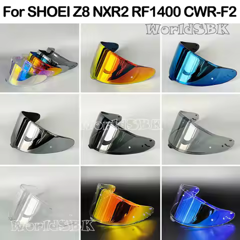 For SHOEI RF1400 NXR2 CWR-F2 CWR-F2R Z8 X15 X-Fifteen X-SPR Pro Helmet Visor Lens Shield Sunscreen W