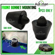 Ford Laser Front Bonnet Mounting Damper Bush Rubber Black